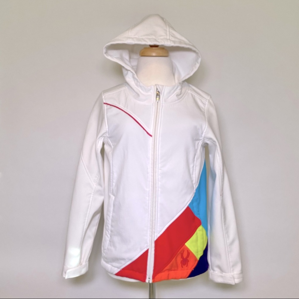 Spyder Stride Fitted Colorblock Jacket - Girl's M